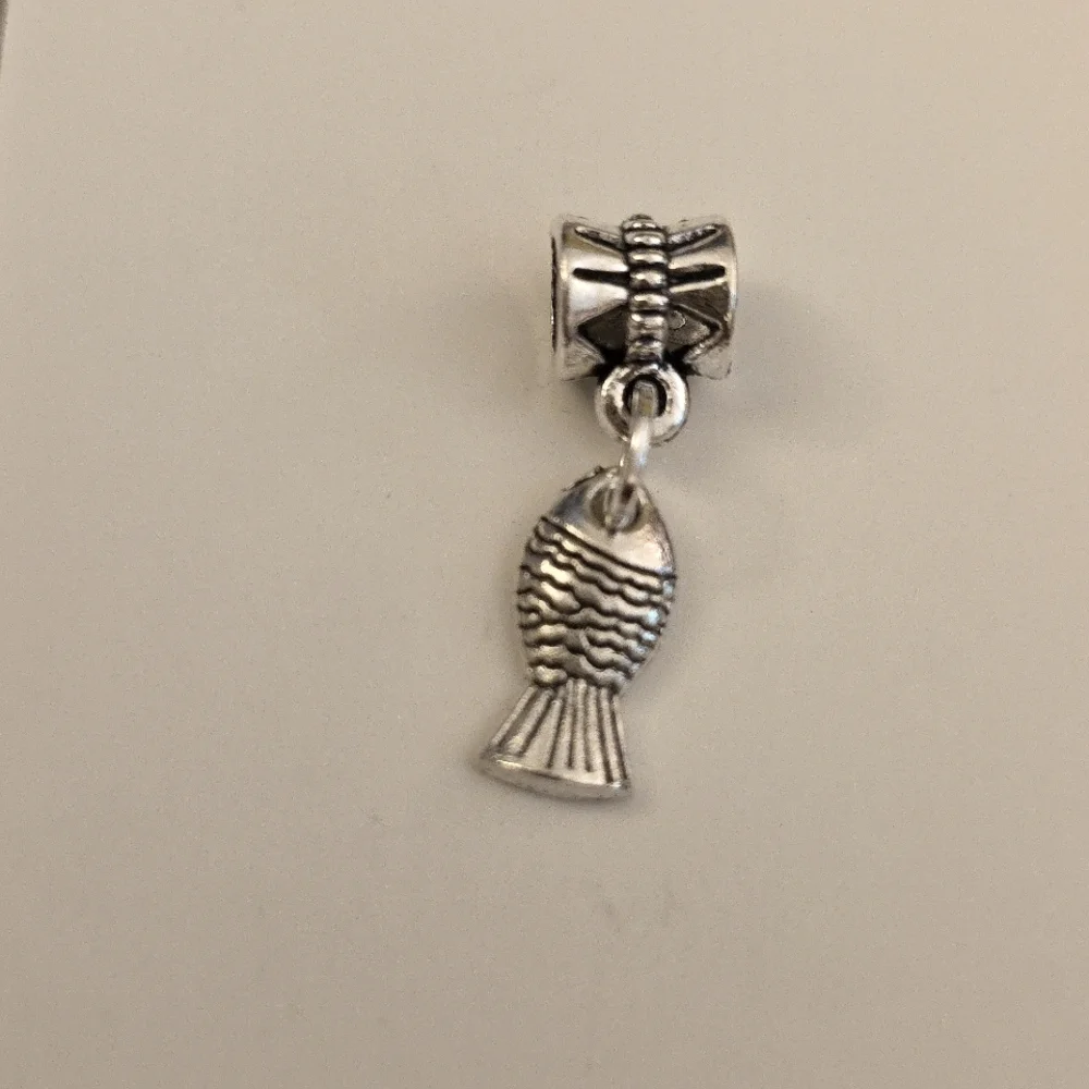 FISH  Charm for European Style Bracelets Tibeten alloys